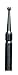 B1/4 Ball Shaped Diamond Bur - Approx. Head Diameter 0.9mm - 1/16 Shank (Made In USA)