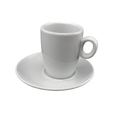 INKER Cappuccino Tassen Set HIGH SPOT mit asymmetrischen Untertassen, 12-teilig