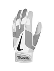 From Amazon.com. Click for details:
 Nike Mens Diamond Elite Pro Batting Glove Large White/Pewter Grey Nike Mens Diamond Elite Pro Batting Glove Large White/Pewter Grey