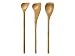 Bambu 055500 Natural Utensils Spoontula Utensil Set Set of 3