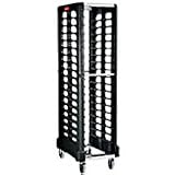Rubbermaid 3317 Max System Rack - 18 slot end loader for full size insert pans - - Black