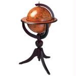 Kassel Italian Hand Painted Globe Bar