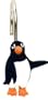 Penguins Shower Curtain Hooks - set of 12