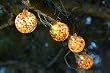 Aurora Glw Solar String Light Clear w/White LED