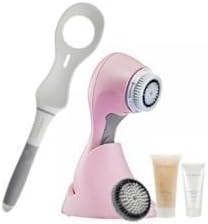 PRO SONIC SKIN CLEANSING SYSTEM FOR FACE &amp; BODY (PINK) 7ea