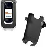 PREMIUM RUBBERIZED COATED ELITE SWIVEL BELT CLIP HOLSTER for NOKIA 6133 / 6126 / 6131 - RETAIL PACKAGING