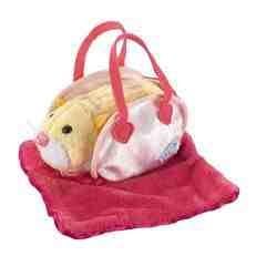 Go Go Pets Hamster Carrier and Blanket Pink (Hamster Not Included)