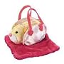 Go Go Pets Hamster Carrier and Blanket Pink (Hamster Not Included)