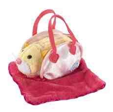 Zhu Zhu Pets Pink Hamster Carrier & Blanket