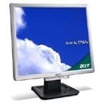 Acer AL1716Fs - Flat panel display - TFT - 17" - 1280 x 1024 - 300 cd/m2 - 500:1 - 5 ms - 0.264 mm - VGA - black, silver