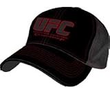 UFC Gradient Emblem Logo Flexible Fitted Hat