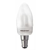 9W SBC Megaman Dimmerable Candle