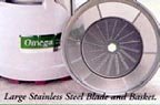 Stainless Steel Basket for Omega Model 9000, 1000, 500