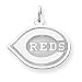 Sterling Silver Cincinnati Reds Large Reds Logo Charm