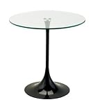 Adesso WK2134 Coronet Accent Table - Black-01