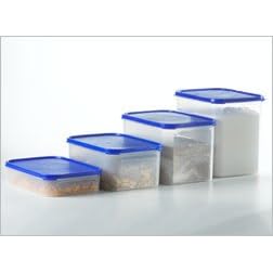 Tupperware Modular Mates Rectangular Set Passion Red by Tupperware