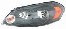 CHEVY IMPALA MONTE CARLO 06-10 HEADLIGHTS HEAD LAMP LIGHT UNIT BLACK BEZEL SET PERFORMANCE 1 SET RH and LH 20062007200820092010