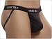 Magic Silk Jockstrap Black
