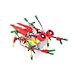 Red Robot super-hero Toy 122pcs Set, Battery Operated Toy, Compare to Knex Toys, Build a Unique 3-D Design Figure, its Sturdy Enough To Play With