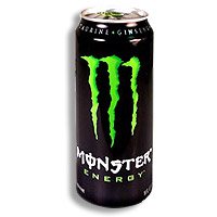 Monster Green Energy Drink, Monster Energy, 16 OZ. 24PK by Monster