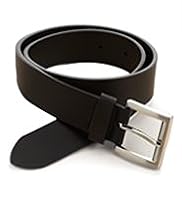 Bonded Leather Square Buckle Belt