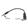 Headset Buddy: 2.5mm Phone Headset to 3.5mm Adapter - Convert 2.5mm Headset to 3.5mm iPhone, Blackberry, Palm