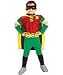 Search : Halloween Costumes Teen Titans Robin Muscle Chest Childs Costume