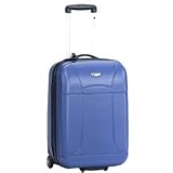 Delsey Helium Zip Carry-On Suiter Trolley (Copenhagen Blue)
