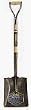 Ames True Temper Kodiak Square Point Shovel with 30-Inch Armor D-Grip Wood Handle 1309300