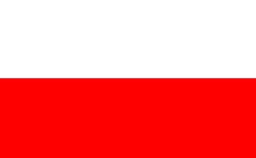 Polen Fahne 90 x 150 cm – Flagge – EM 2012 – Polnische Fahne