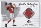 2008 SP Authentic Retail Rookie Authentics Jerseys #RA24 - Matt Ryan
