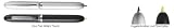Pentel Duo-Pen Writen Touch, silber VE=1