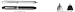 Pentel Duo-Pen Write'n Touch, silber VE=1