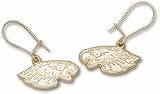 Philadelphia Eagles 5/16 Eagle Head Dangle Earrings - 10KT Gold Jewelry