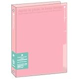 キョクトウ パペルールブリューム 26穴バインダー（スリムタイプ） B5サイズ ピンク LN223P 2セットの画像