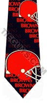 Cleveland Browns NFL Neckties