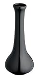 Tablecraft 387BK 6 Black Porcelain Tear Drop Bud Vase