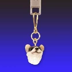 Ferret Lovers Ferret Figurine Zipper Pull Charm