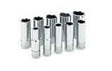 Wilmar W38300 10 Piece SAE 3/8 Deep Socket Set
