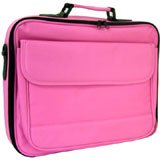 Hot Pink Laptop / Notebook Bag For 14" / 15" / 15.4"  Widescreen Laptops