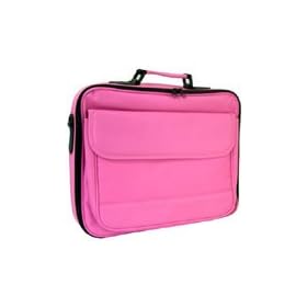 Hot Pink Laptop / Notebook Bag For 14" / 15" / 15.4"  Widescreen Laptops