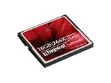 Kingston Technology CF/16GB-U3 16GB 266x Ultimate CompactFlash with Recovery Software (Black)