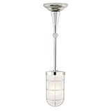 Admiral Simple Pendant Finish: Antique Bronze, Bulb Type: Compact Flourescent, Length: 48