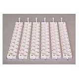 Small Egg Rails, Small White