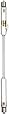 EISCO Premium Spectrum Tube, 26cm Height, Helium (He)