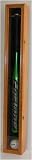 1 Baseball Bat Display Case Rack Cabinet Holder w/ UV Protection, Lock, Veritical or Horizontal, Oak Finish (B001VH-OA)