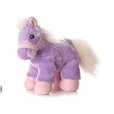 Aurora Little Purple Fantasy Pony 8" Mini Flopsie Plush