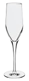 Dartington Crystal Wine Debut 8-3/4 Inch Flute, Set of 4