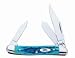 Case Cutlery-Md Stockman 5082 Pocket Worn Carib Blue Knife