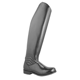 ED Lady Dress Boots with BackZipper Black